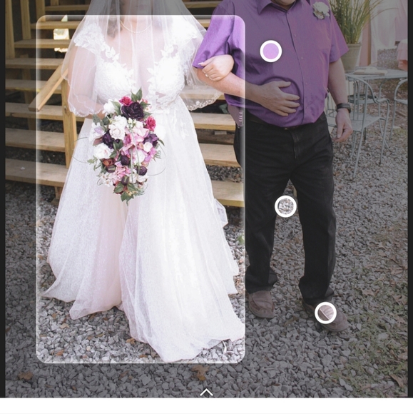 Wedding Dress and Veil - Picture 4 of 4